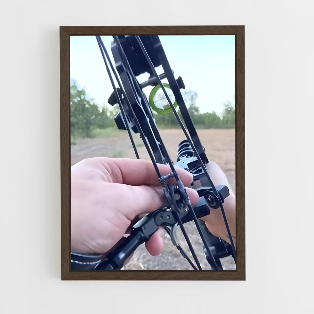 Poster Précision de Chasseur – affiche Tir à l’arc (vue 5)